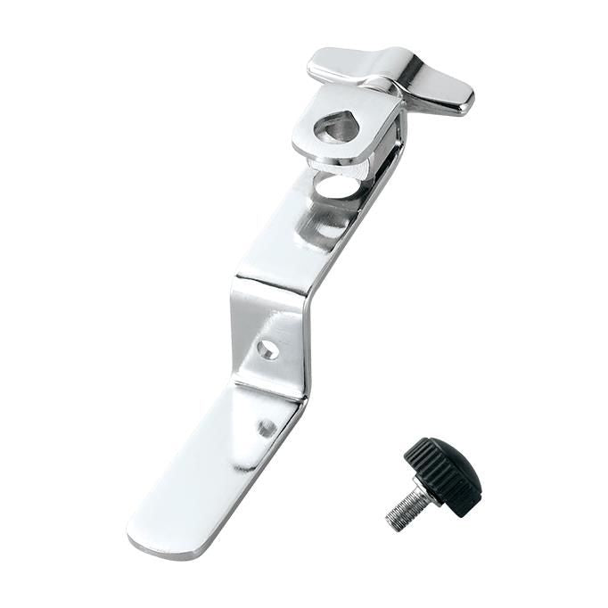 Tama Rhythm Watch Holder for drum hardware, black plastic with adjustable strap and mounting clip for drum kit accessories.
