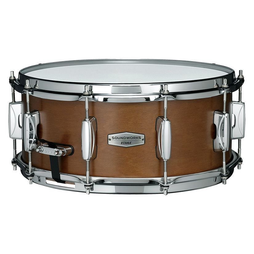 Tama DKP146 Soundworks Snare Drum - Matte Brown Kapur