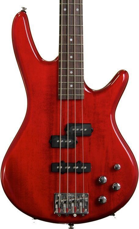 Ibanez GIO SR200 Electric Bass Guitar - Transparent Red