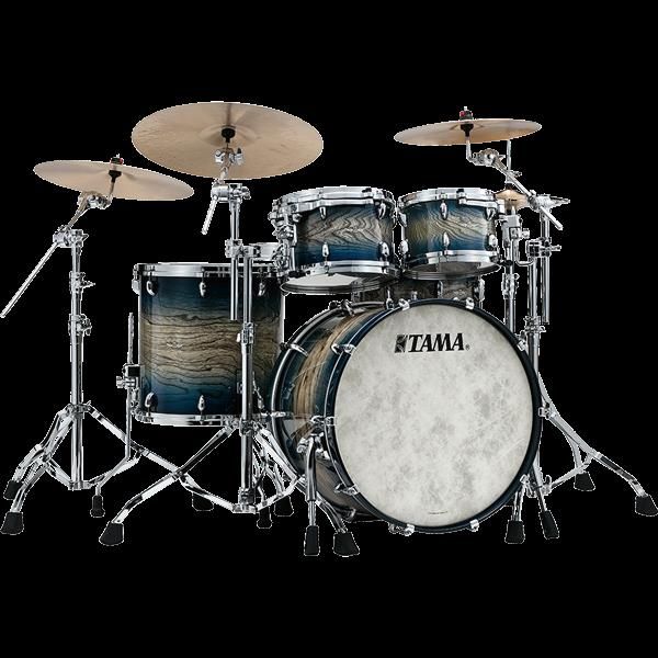 Tama Star Walnut 22 4 Piece Drum Kit Shell Pack - 22/10/12/16 - Indigo Japanese Sen Burst