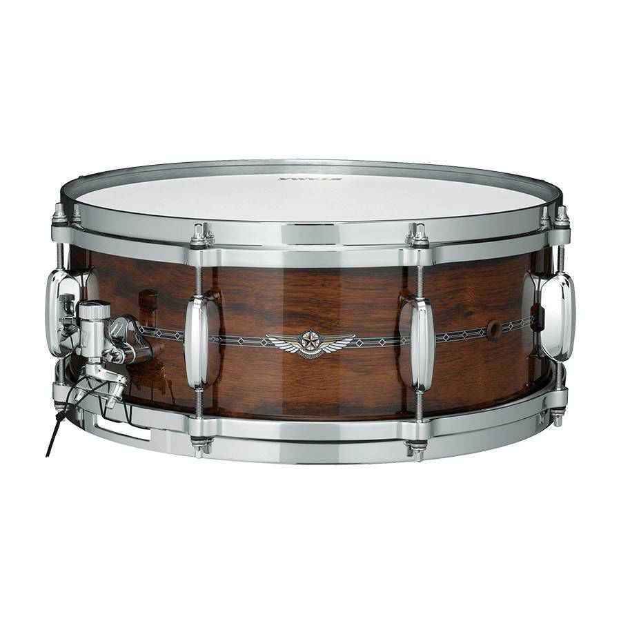 Tama STAR Bubinga 14 x 6.5 Inch Snare Drum in Sunset Australian Acacia Burst