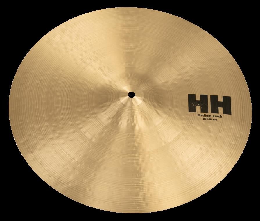 Sabian 11808 HH 18 Inch Medium Crash Cymbal