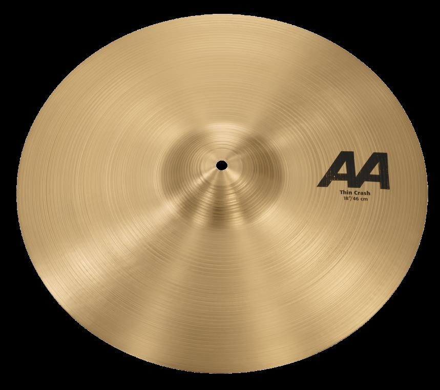 Sabian 21806 AA 18 Inch Thin Crash Cymbal