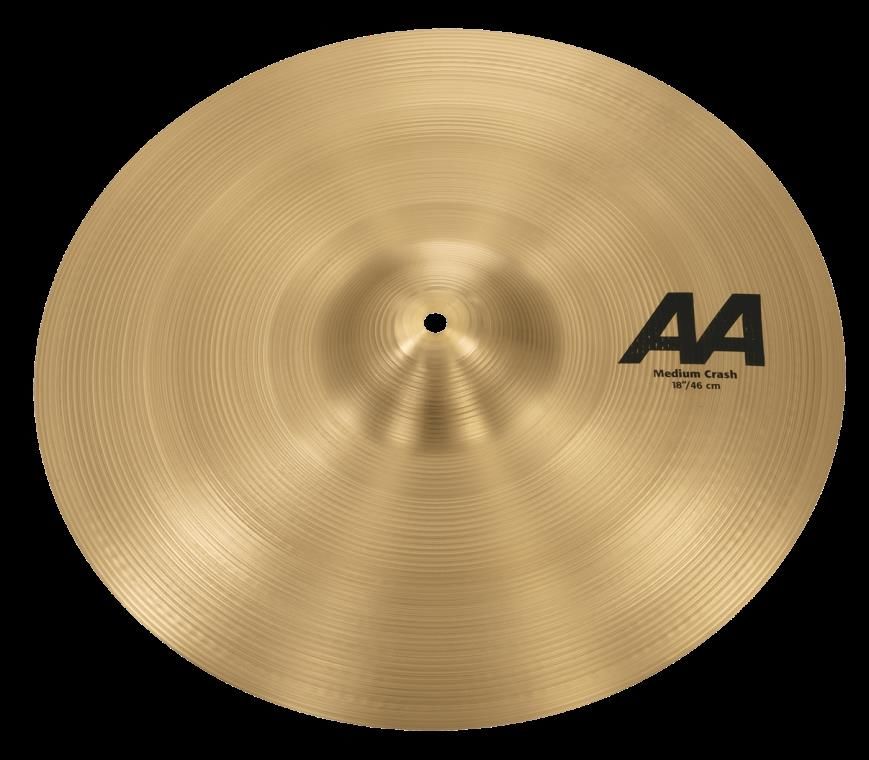 Sabian 21808 AA 18 Inch Medium Crash Cymbal