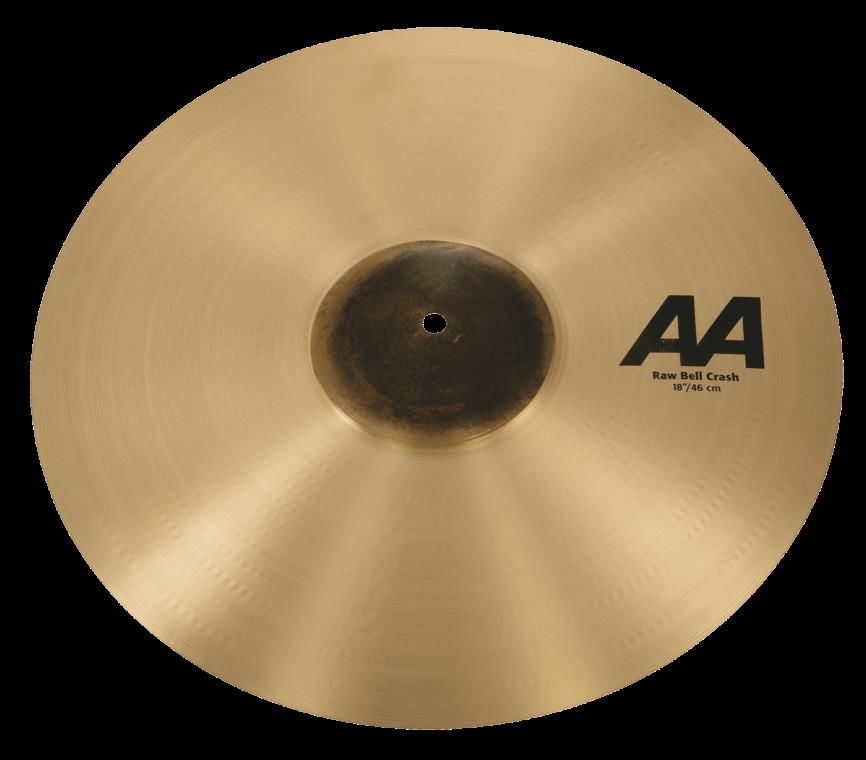 Sabian 18 Inch AA Raw Bell Crash Cymbal