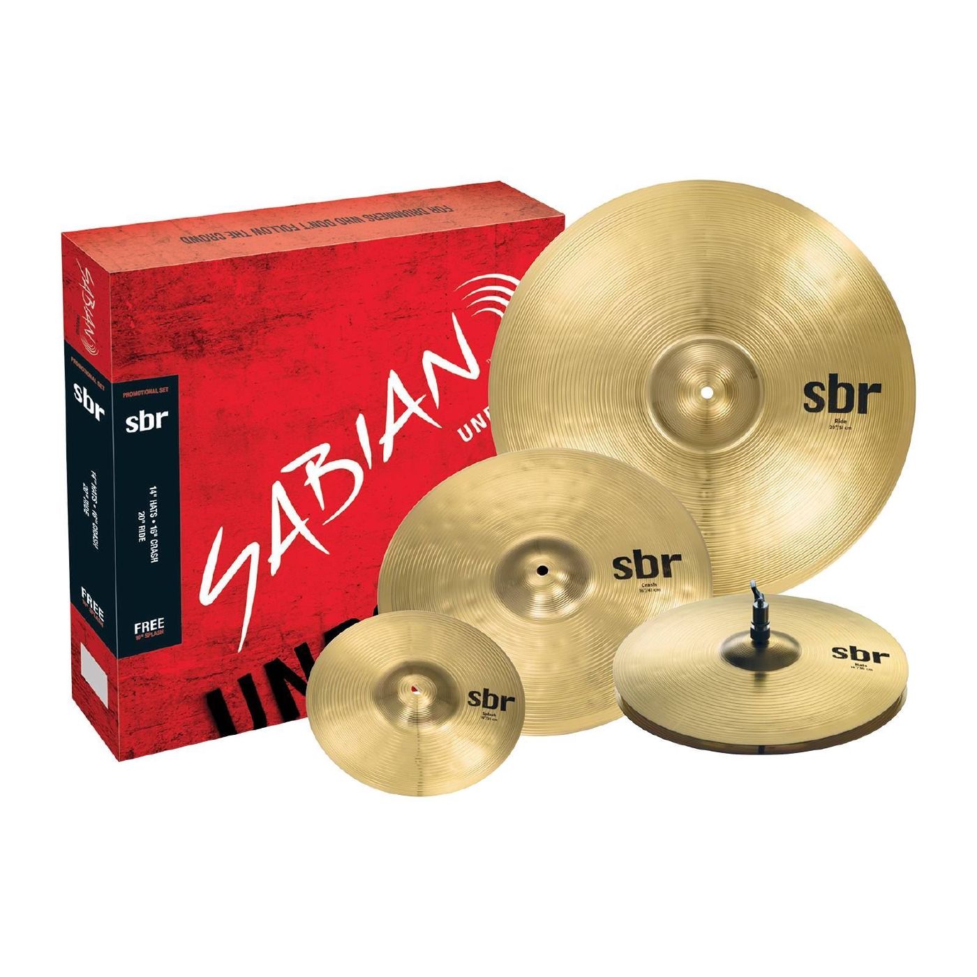 Sabian SBR5003G SBR Promotional Pack