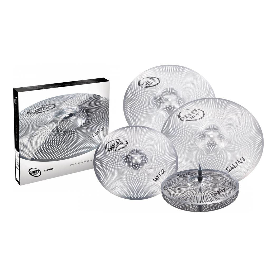 Sabian QTPC504 Quiet Tone Practice Cymbals Set Pack (14/16/18/20)