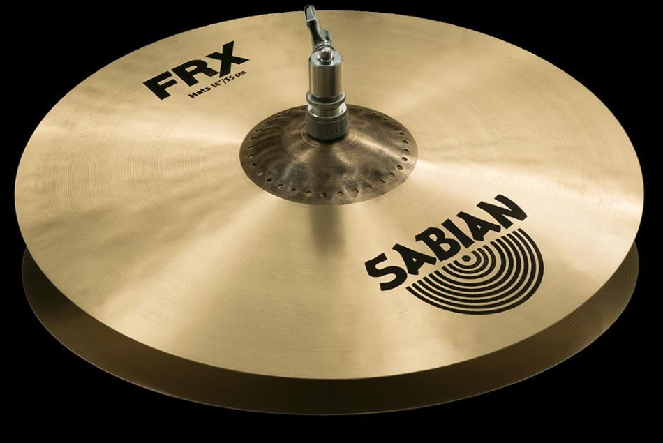 Sabian FRX Series FRX1402 14 Inch Hi Hats (Frequency Reduced Cymbals)