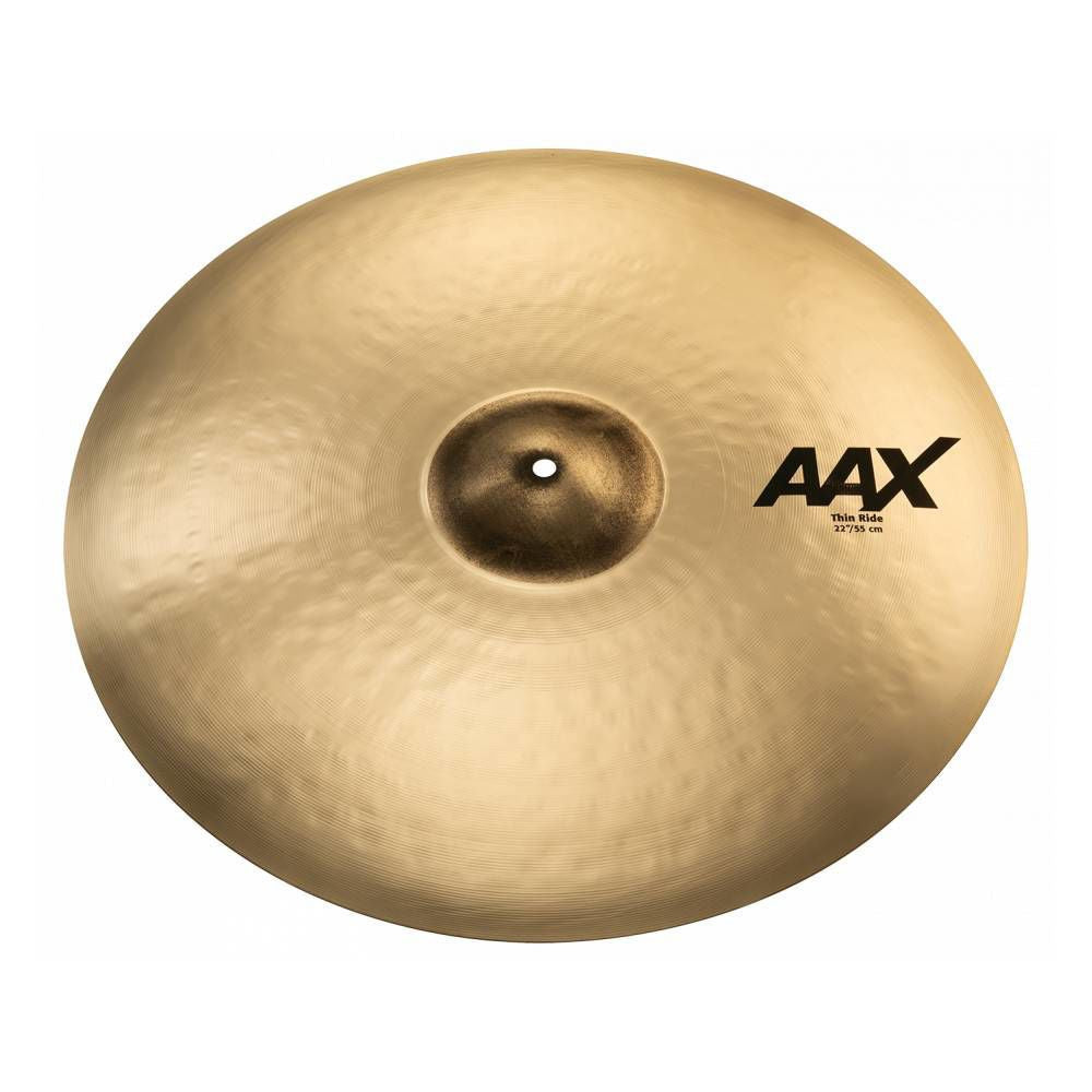 Sabian 22210XCB AAX 22 Inch Thin Ride Brilliant Cymbal
