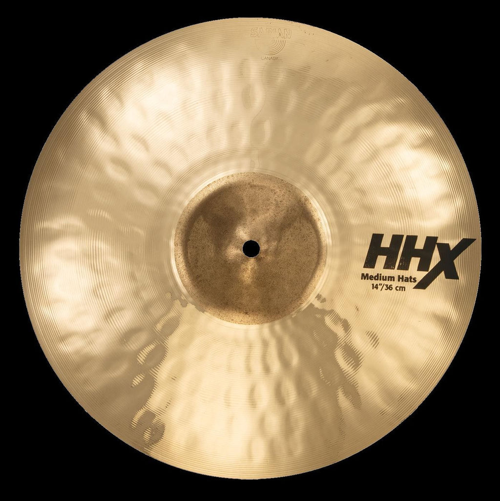 Sabian 14 HHX Medium Hi Hats -  Brilliant Finish