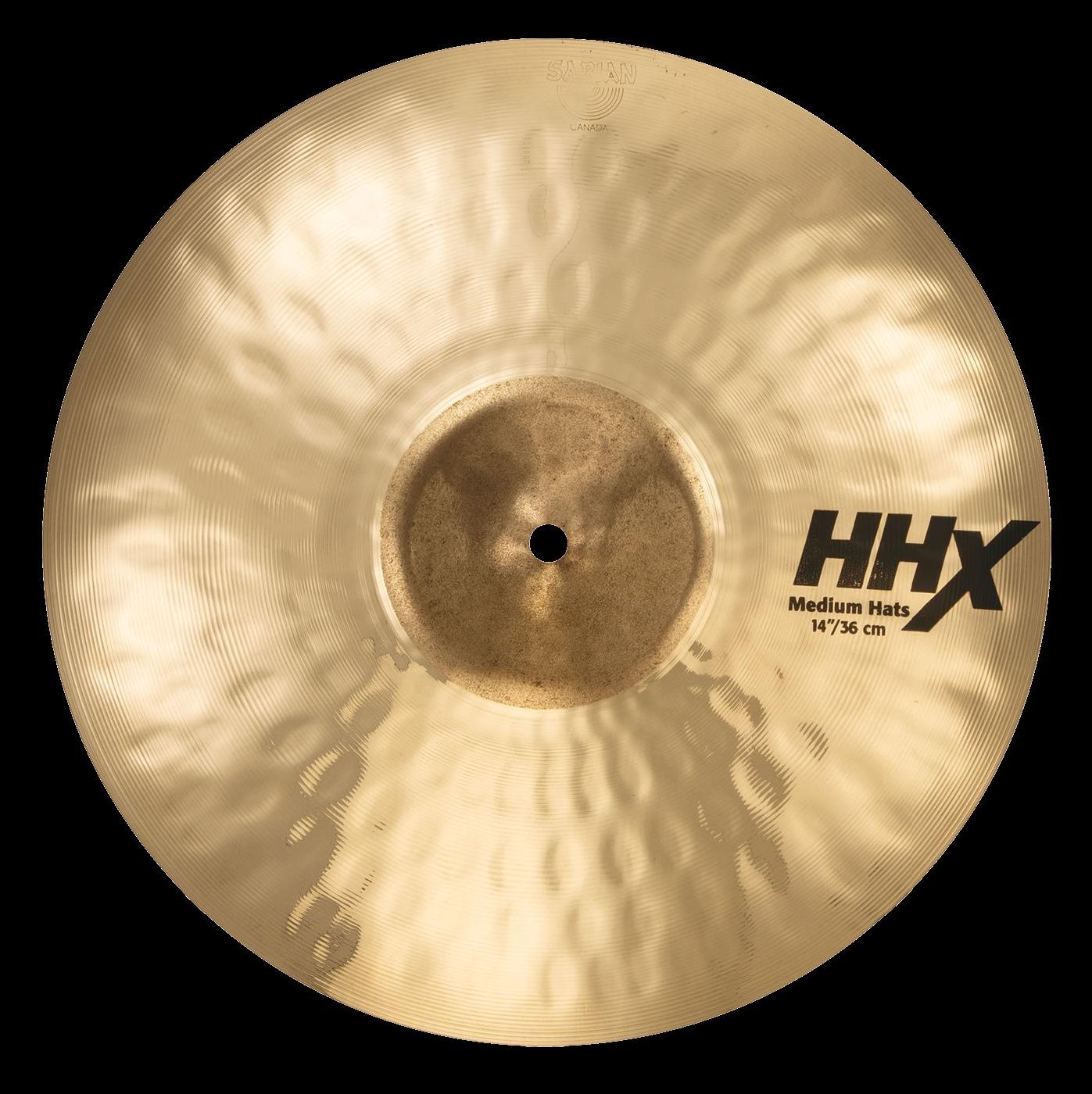 Sabian 14 HHX Medium Hi Hats -  Brilliant Finish
