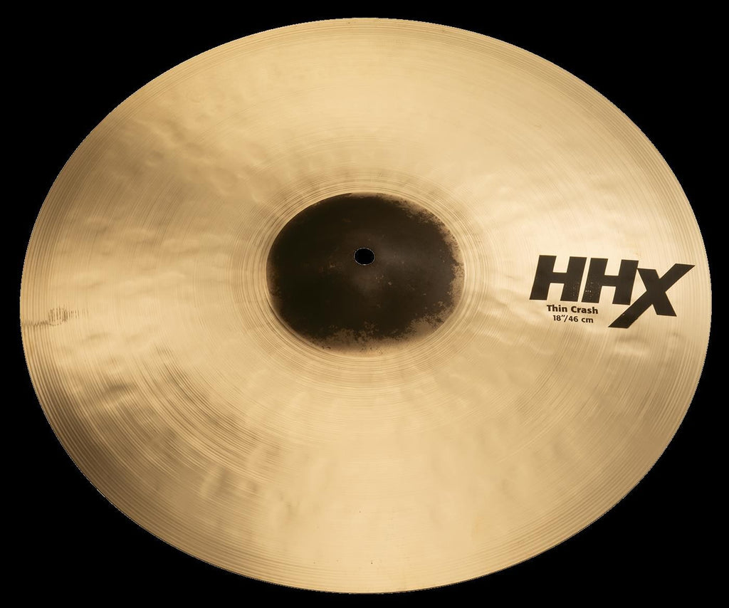 Sabian 18 HHX Thin Crash Cymbal - Brilliant Finish