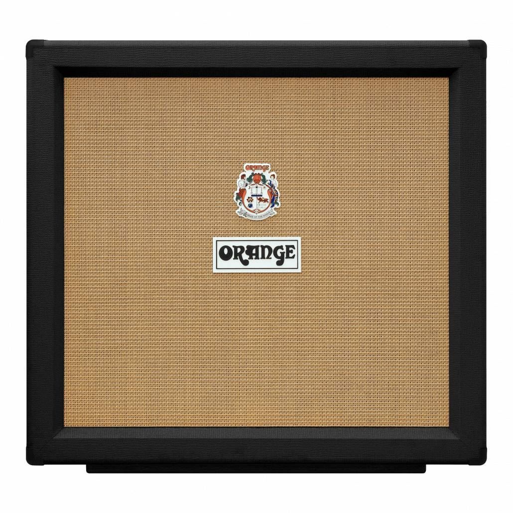 Orange PPC412 BK 4x12in Straight Cab in Black
