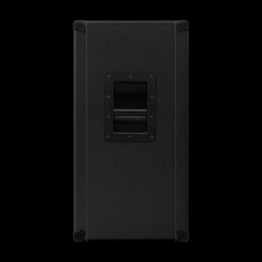 Orange PPC412 BK 4x12in Straight Cab in Black