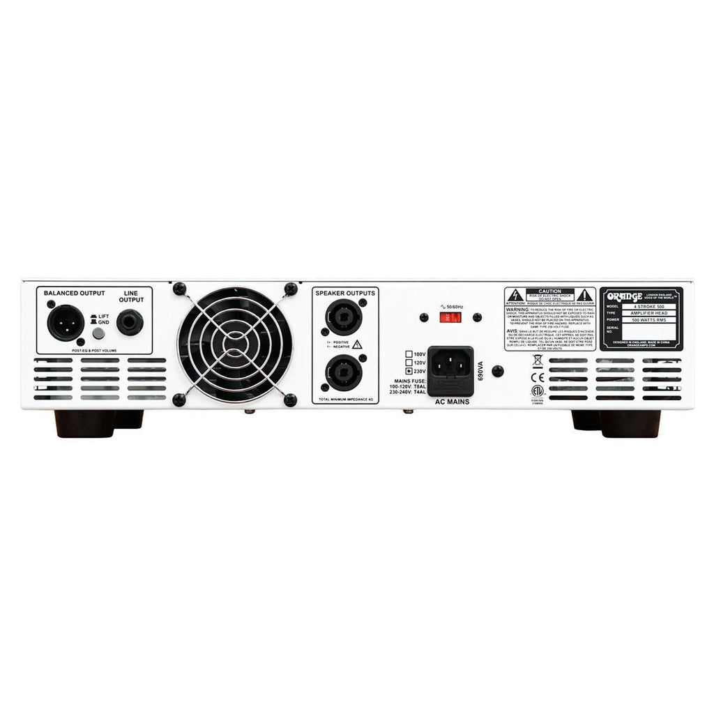 Orange 4 STROKE 500 Bass Head