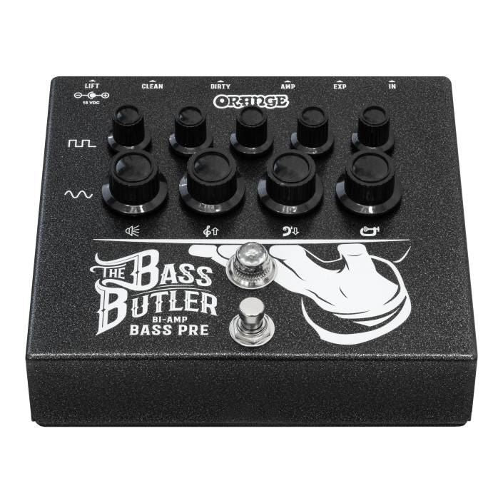 Orange Bass Butler Bi Amp Bass Pre Amp Effects Pedal