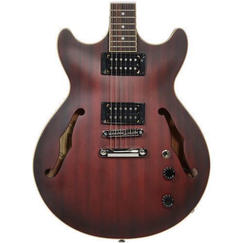 Ibanez AM53 Artcore Hollow Body  Electric Guitar - Sunburst Red Flat