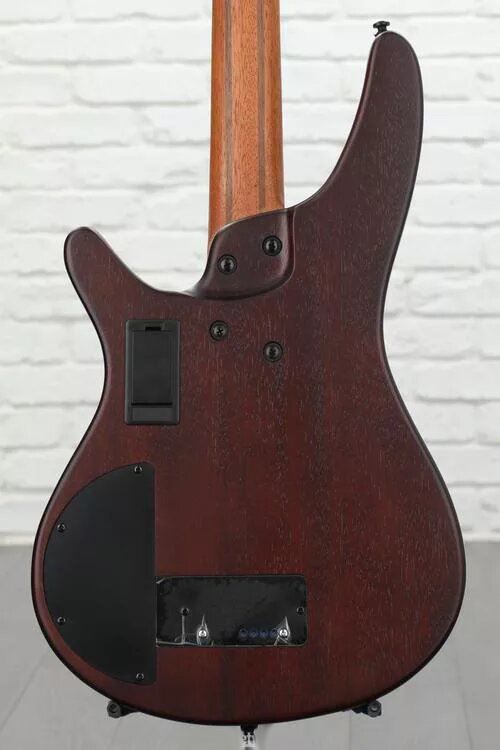 Ibanez SRH500F NNF SR Series Fretless Bass Guitar - Natural Browned Burst Flat