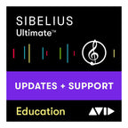 Avid Sibelius Ultimate 1-Year Software Update & Support Plan New - Education Price