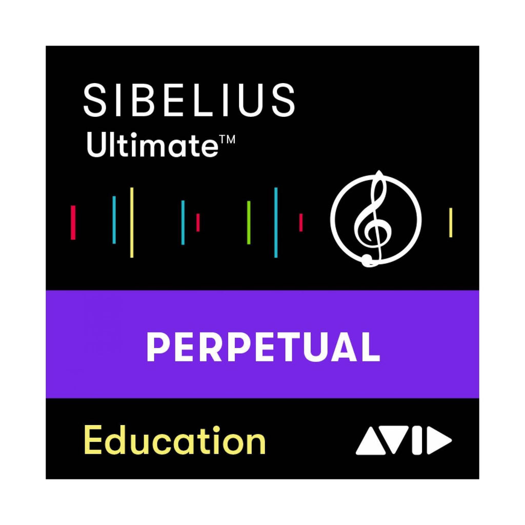 Avid Sibelius Ultimate Perpetual License (formerly known as Sibelius) - Student / Teacher Version