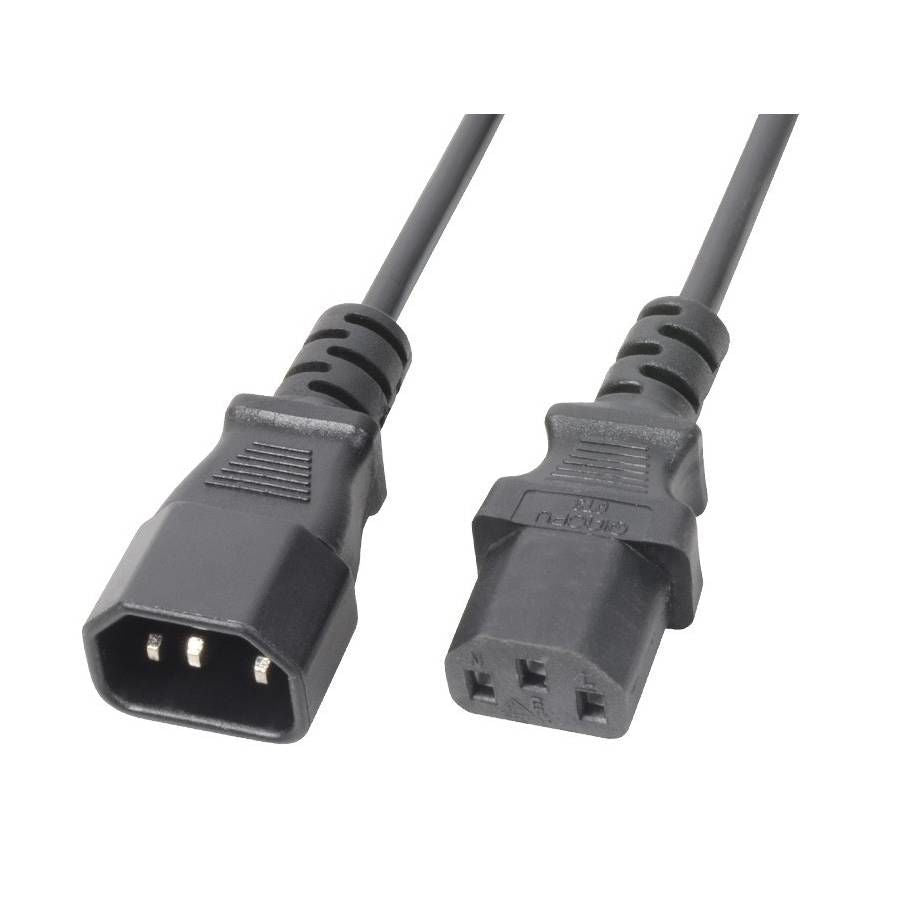 Power Dynamics 177950 1.0m IEC to IEC Power Extension Cable (10A)