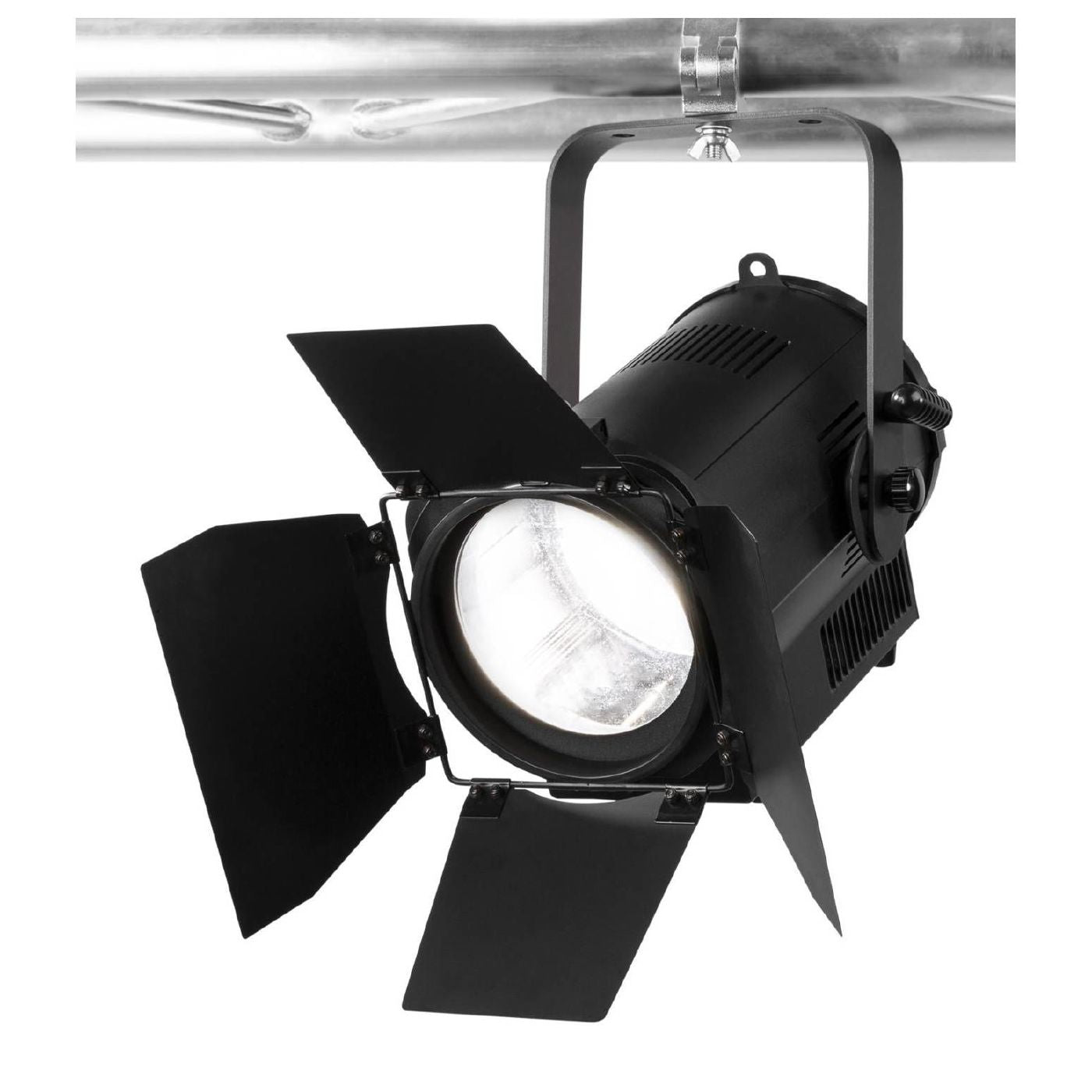Beamz LED Fresnel 100W COB (3200K) Motorized Zoom 25¬∞ to 65¬∞