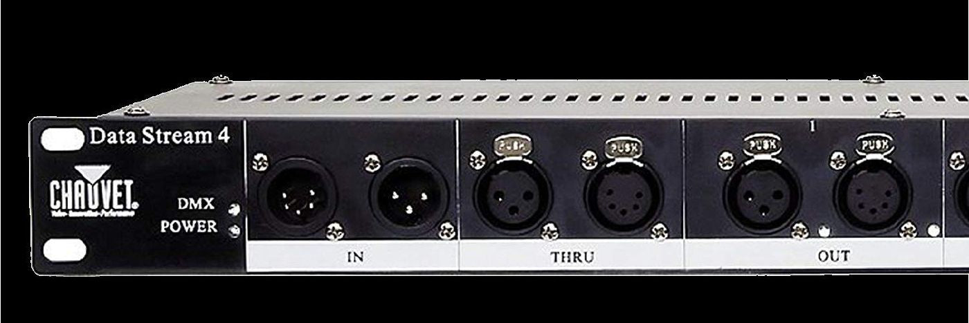 Chauvet DJ Data Stream DMX 4-Way Optical Splitter