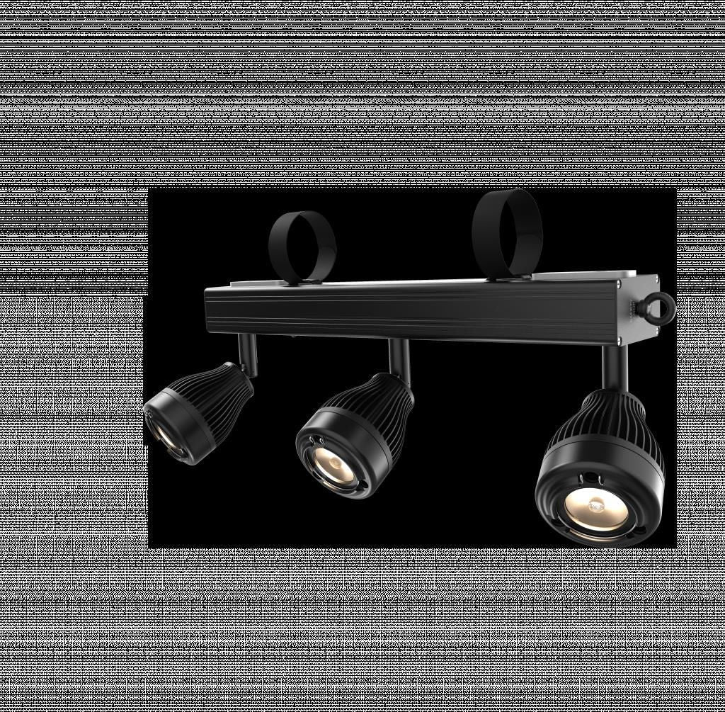 Chauvet EZBar Battery Powered Accent Light with 3x LED Spots