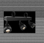 Chauvet EZBar Battery Powered Accent Light with 3x LED Spots