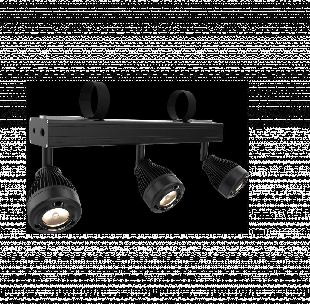 Chauvet EZBar Battery Powered Accent Light with 3x LED Spots