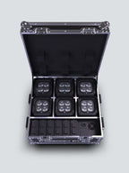 Chauvet Freedom Flex H4 IP X6 Pack Includes 6x H4IP 6x Batteries Charging Case and IRC-6 Remote
