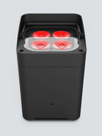 Chauvet Freedom Flex H4 IP X6 Pack Includes 6x H4IP 6x Batteries Charging Case and IRC-6 Remote