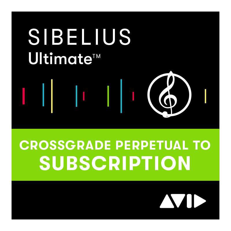 Avid Sibelius Ultimate Perpetual Crossgrade to Sibelius Ultimate 2 Year Subscription