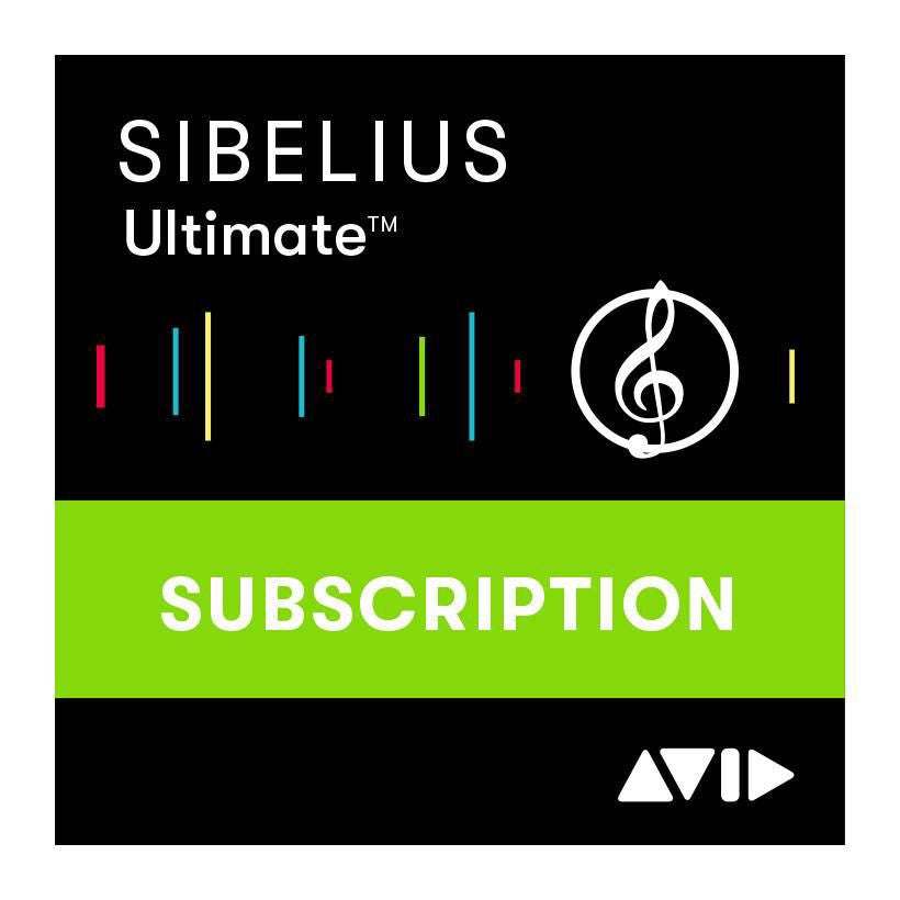 Avid Sibelius Ultimate 1 Year Subscription New