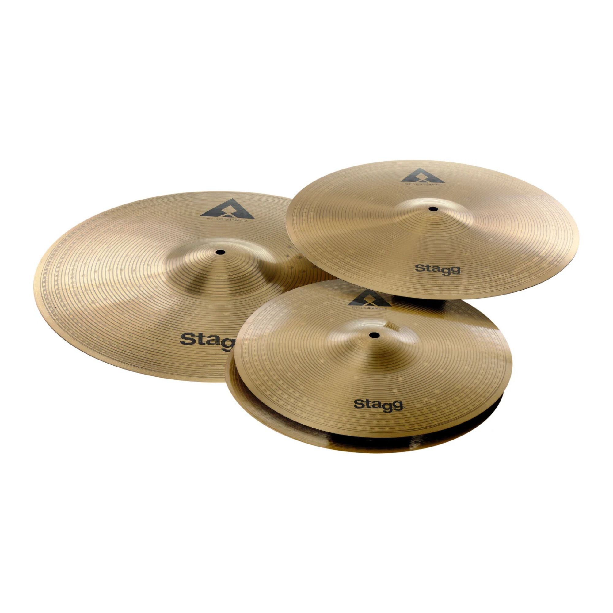 Stagg Copper-Steel Alloy Innovation Cymbal Set