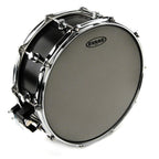 Evans 13-inch hybrid coated snare drum head, durable drum head with a coated surface for warm sound and enhanced attack.