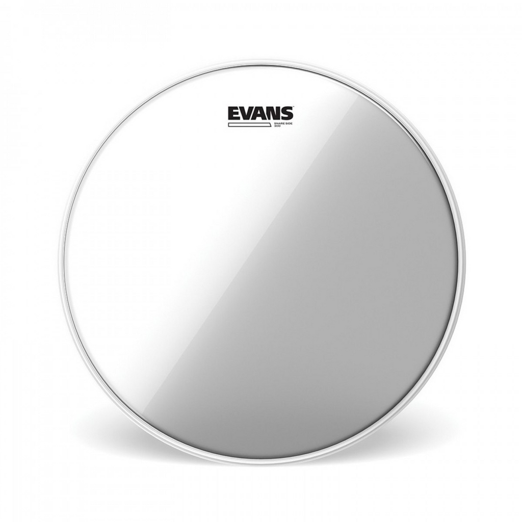 Evans Snare Service Pack with 14-inch Genera Dry and 14-inch Hazy 300 drum heads, designed for snare drums.
