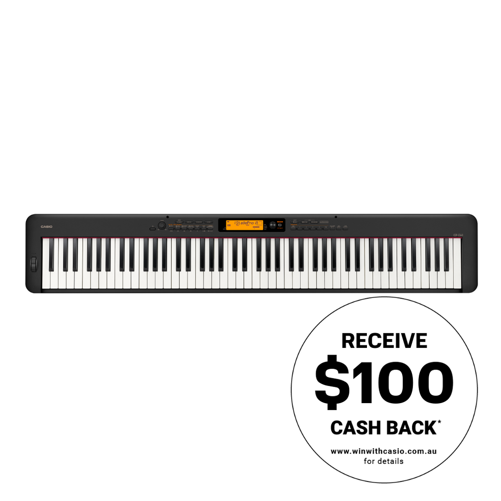 Casio CDP-S360 88-Key Slimline Digital Piano - Black