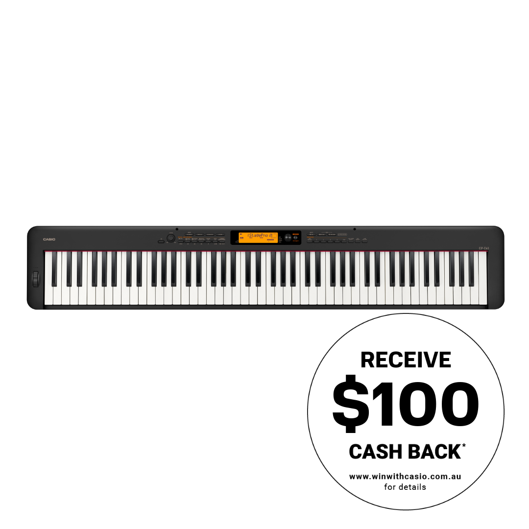 Casio CDP-S360 88-Key Slimline Digital Piano - Black
