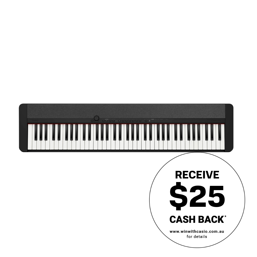 Casio CTS1-76 76-Note Keyboard in Black