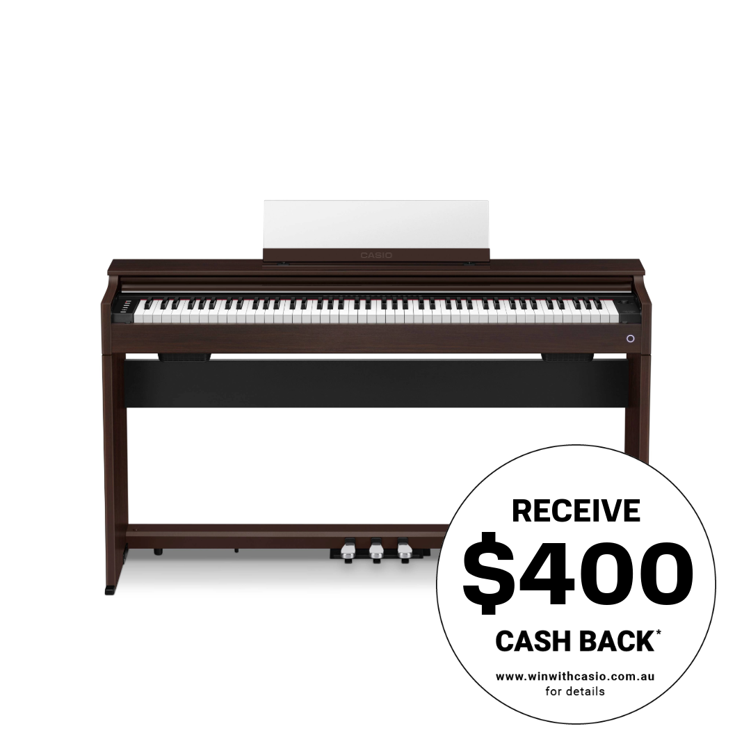 Casio APS200BN 88 Key Digital Piano Brown
