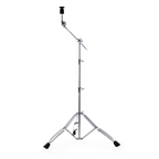 Mapex B400 400 Series Cymbal Boom Stand in black, featuring adjustable arm and sturdy base for drum hardware setup.