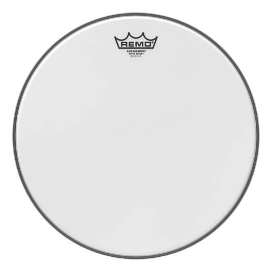 Remo BA-0814-WS Ambassador White Suede 14 Inch Drumhead