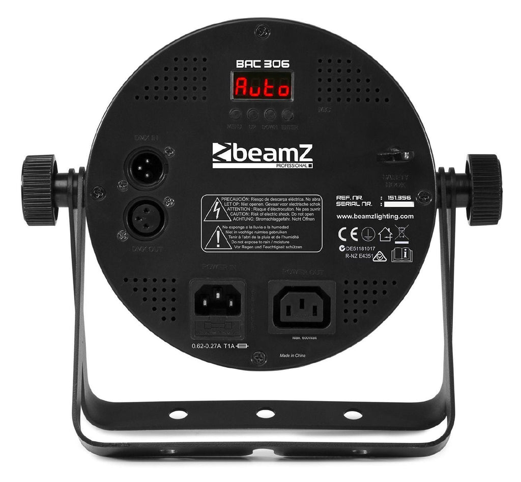 Beamz BAC30612 x 12W RGBAW (5-in-1) LED Par Can