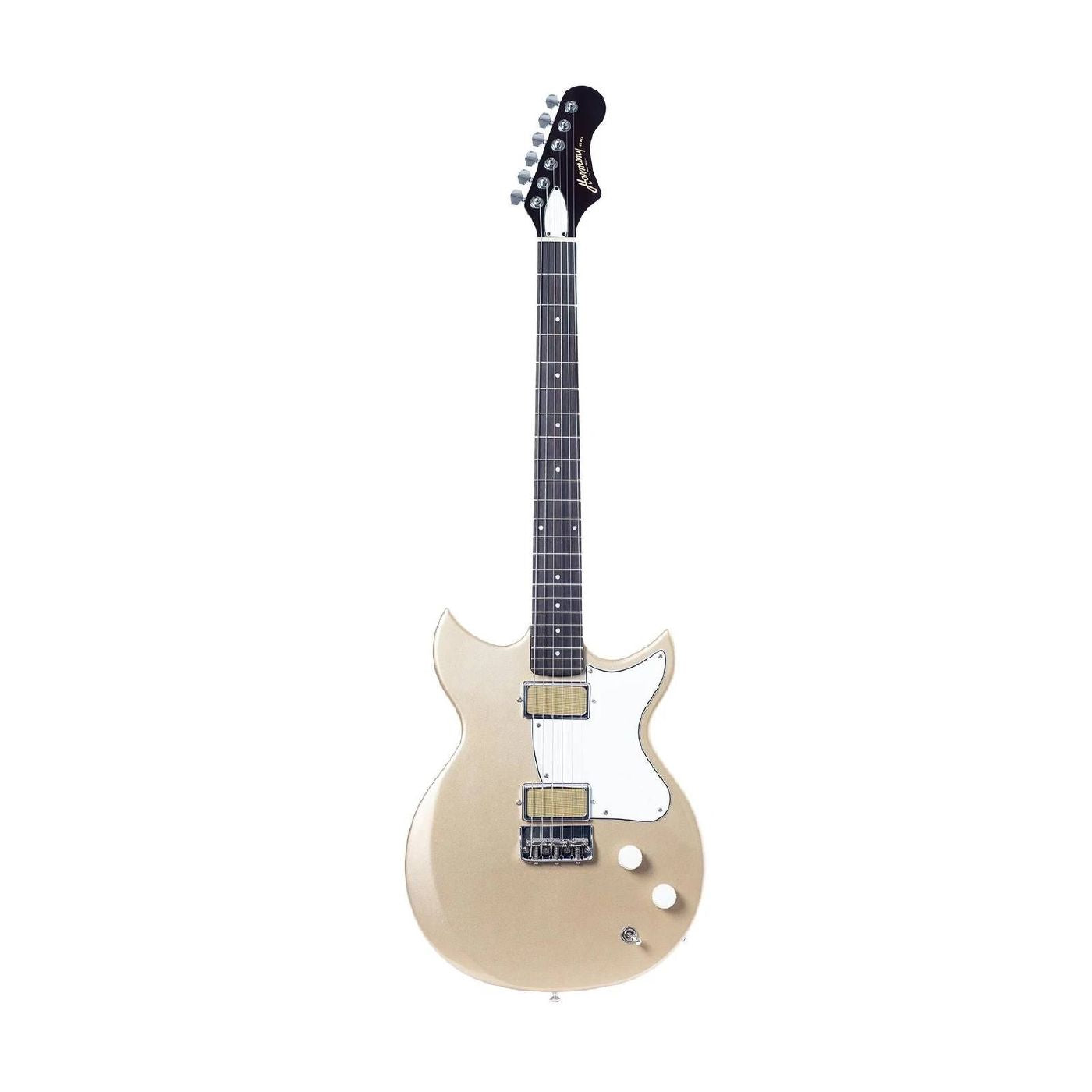 Harmony Rebel Electric Guitar in Champagne