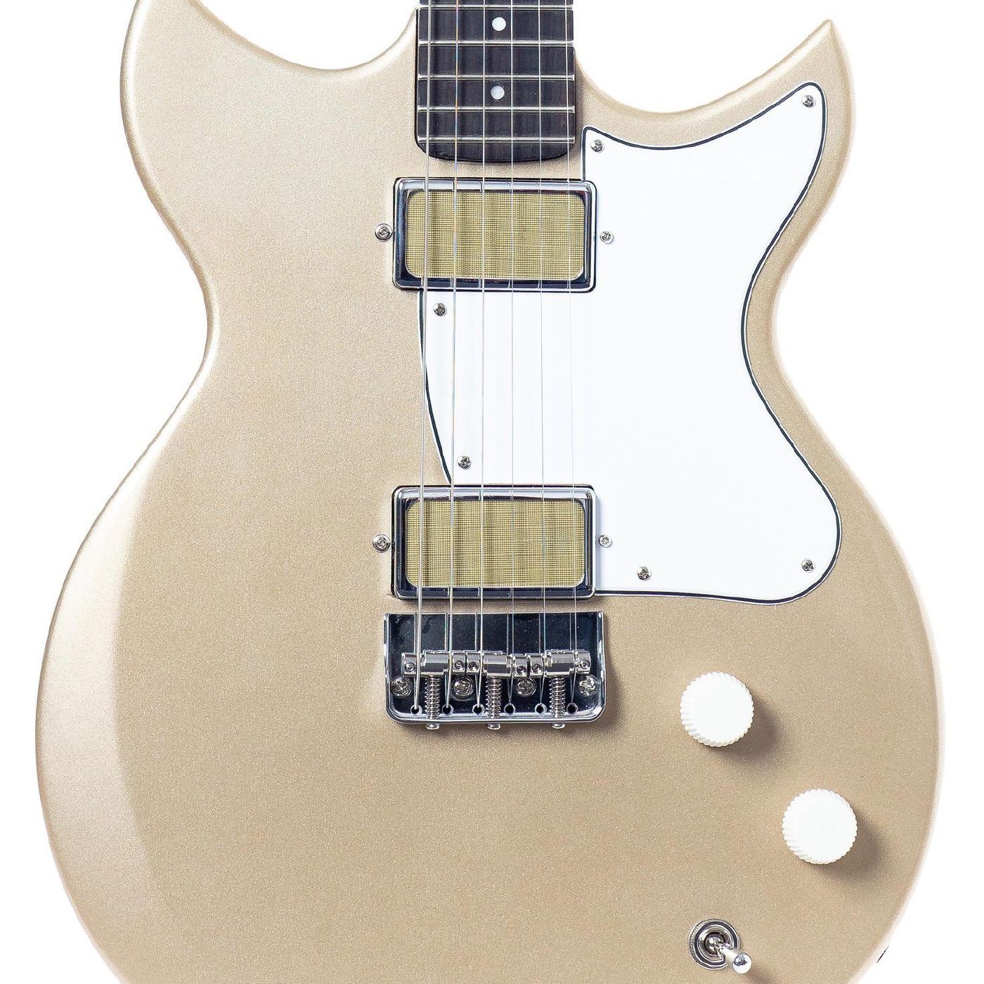 Harmony Rebel Electric Guitar in Champagne