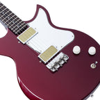 Harmony Rebel Electric Guitar in Burgundy