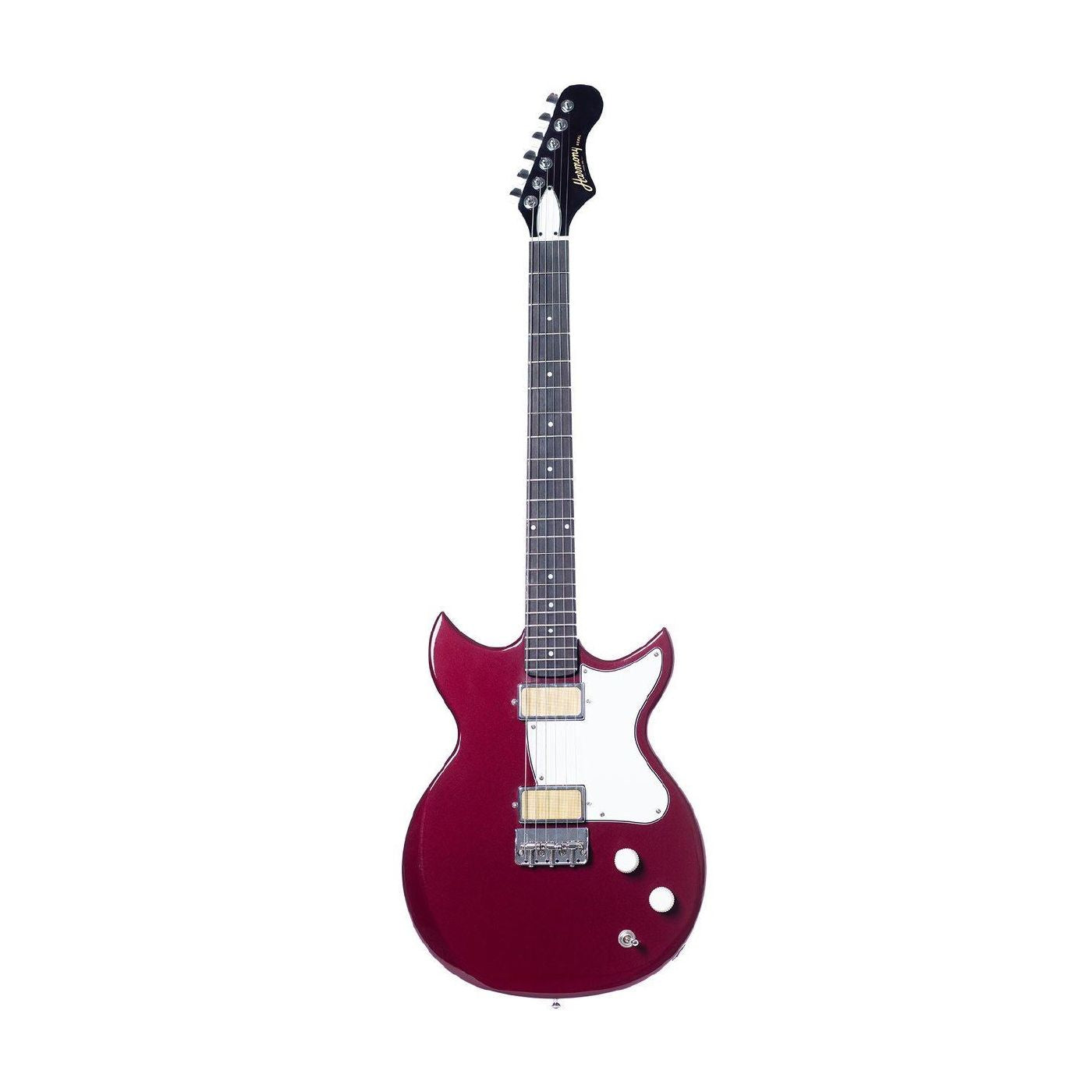 Harmony Rebel Electric Guitar in Burgundy