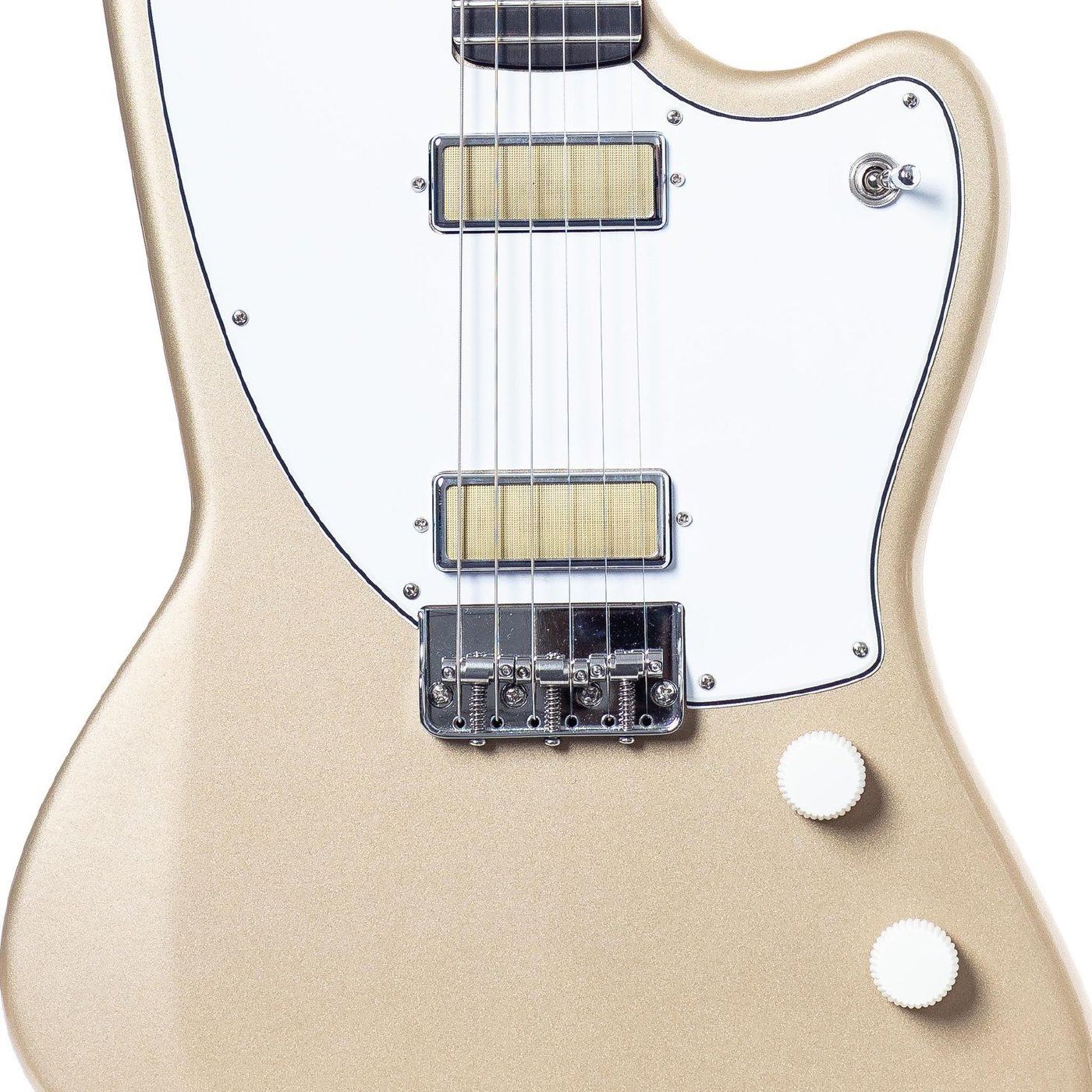 Harmony Silhouette Electric Guitar in Champagne