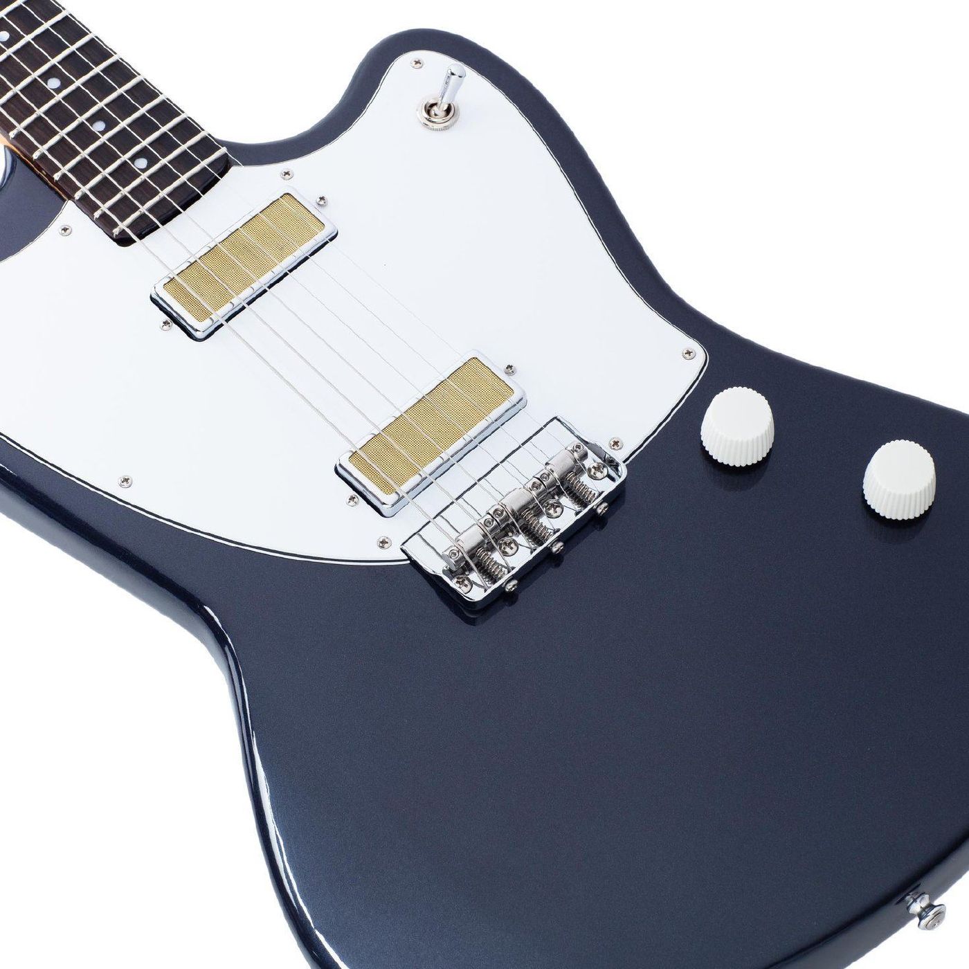 Harmony Silhouette Electric Guitar in Slate